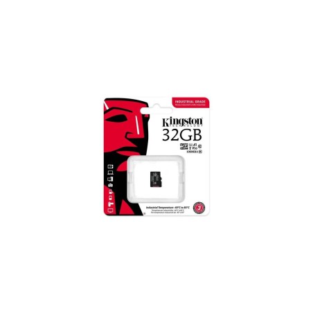 Kingston Industrial microSDHC 32GB - High-Speed 100MB/s Performance for Reliable Data Storage | 0740617321067